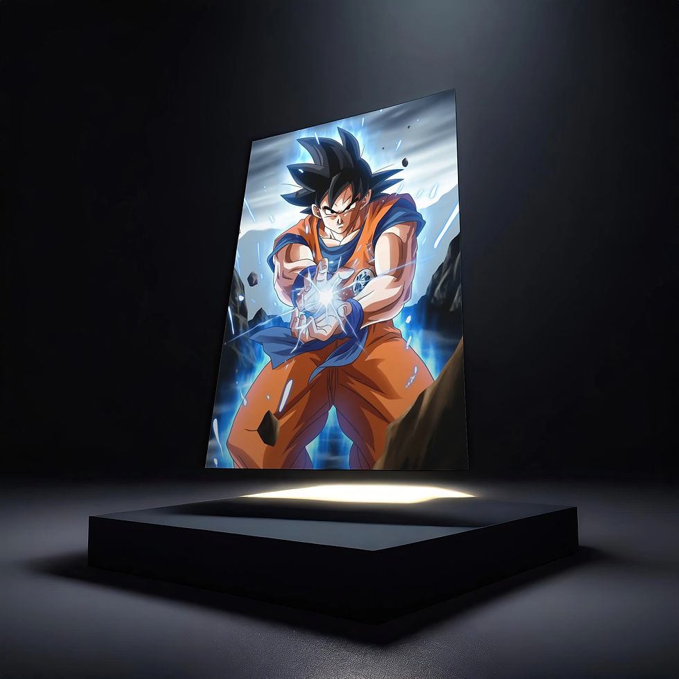 Goku Acrylic with Sticker