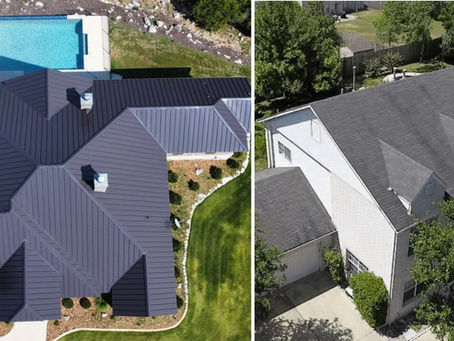asphalt roofing installation in Buda