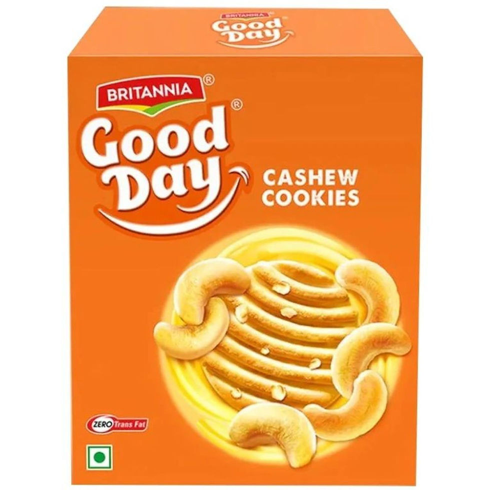 BRITANNIA GOOD DAY CASHEW COOKIES