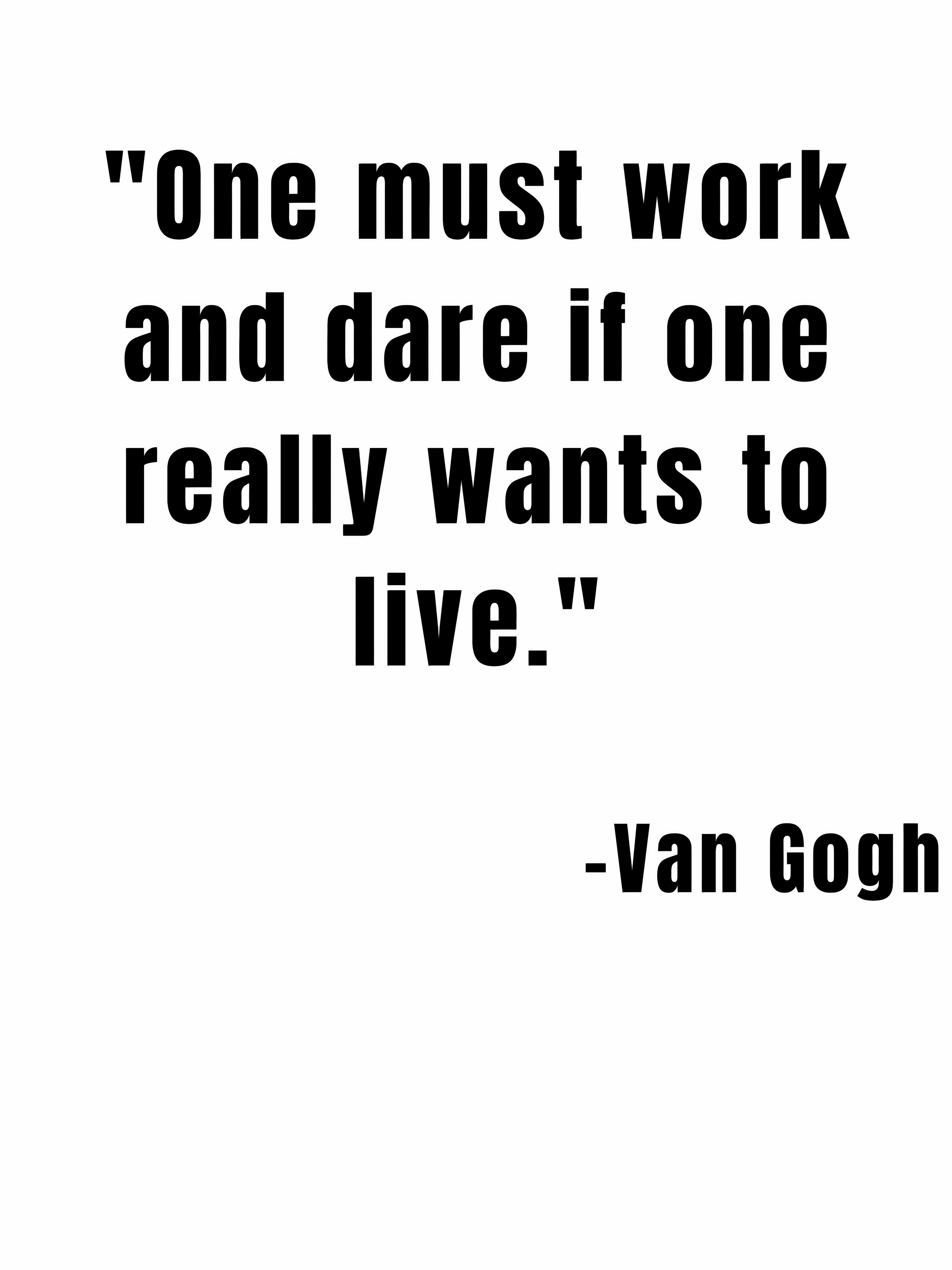 Work and Dare to Live Hoodie Back Print