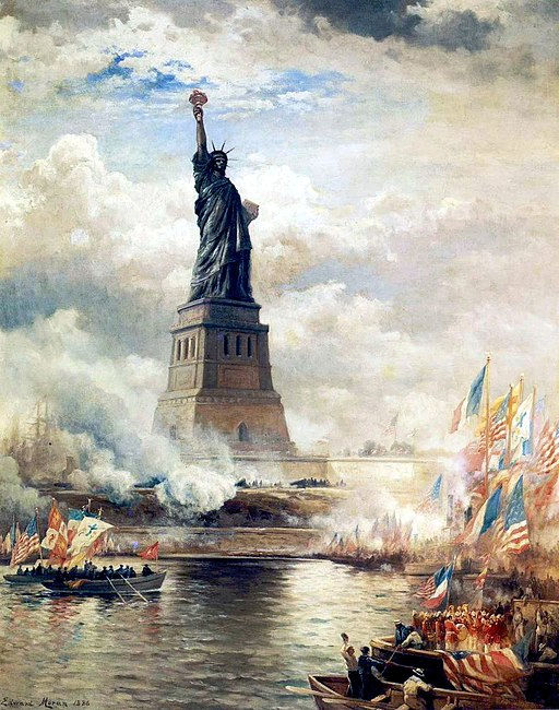Unveiling the Statue of Liberty 1886