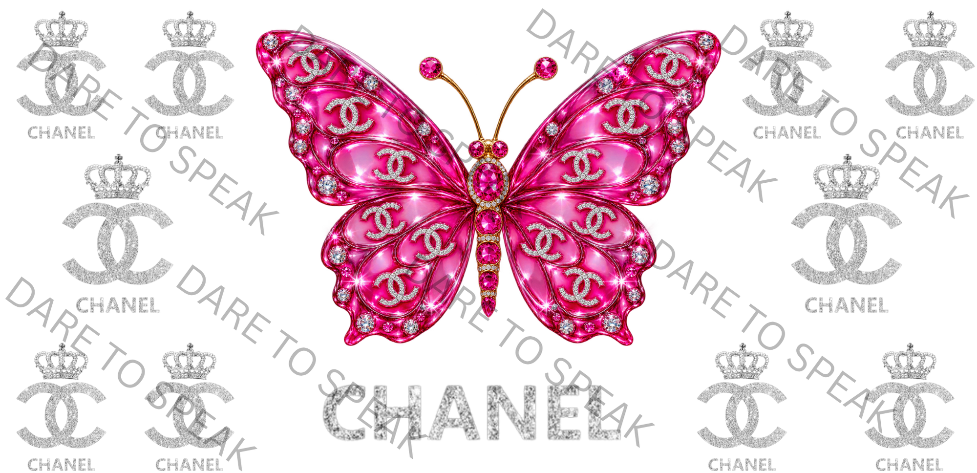 Chanel Pink Butterfly