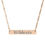 Thumbnail: Wildcats Horizontal Bar Necklace (Engraving)