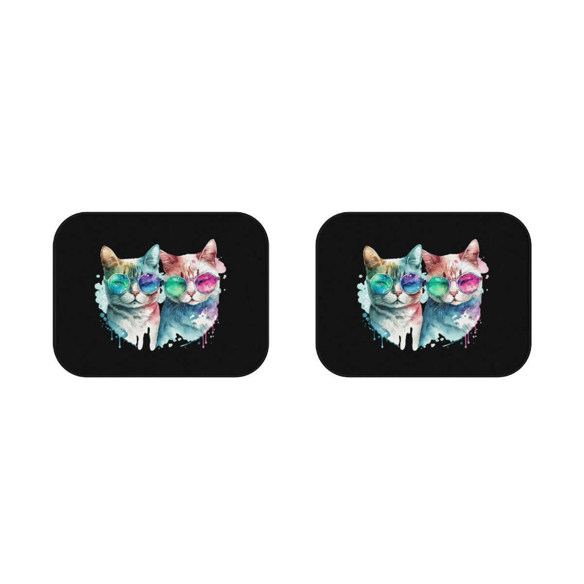 Cat Car Mats (2x Rear)