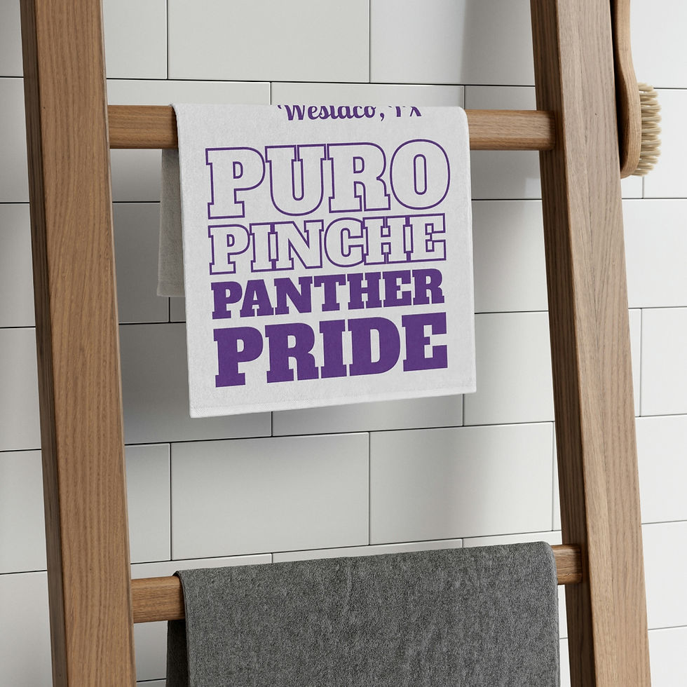Thumbnail: Weslaco High Custom Rally Towel, 11x18