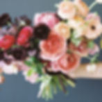 seasonal flower arrangement