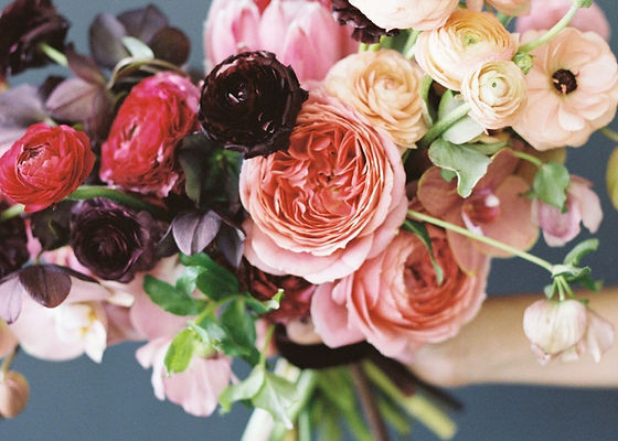 Bouquet de fleurs colorées