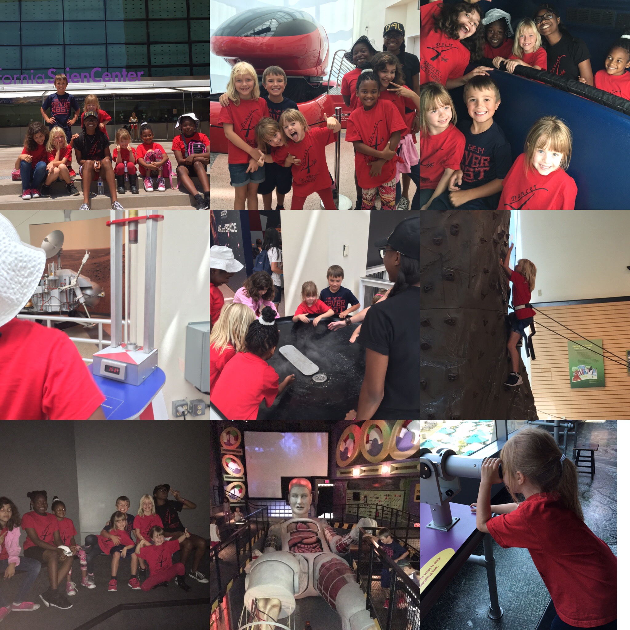 Summer Dance Camp Field Trip