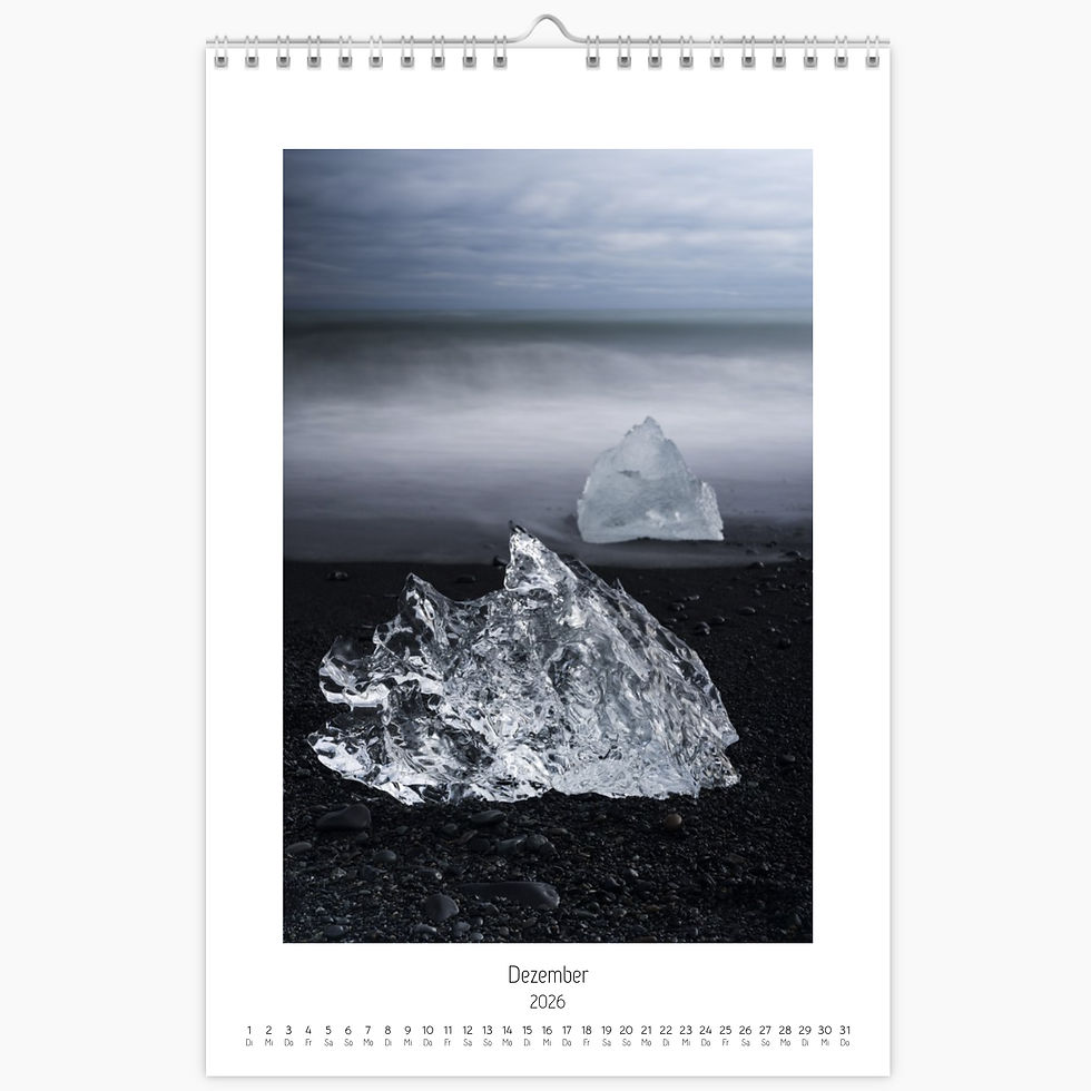 Miniaturbild: Fotokalender 2026 - Between Light & Silence