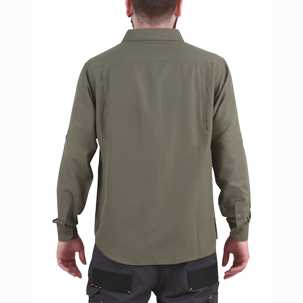 Miniatura: Camisa HW Hombre Arizona Verde Oliva
