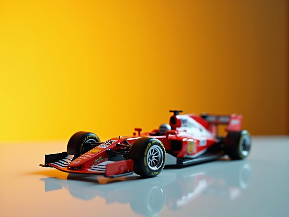 En Formel 1 bil som samlarbilsmodell är en mindre exakt kopia av förlagan med exakt rätt detaljer, dekaler och färger.