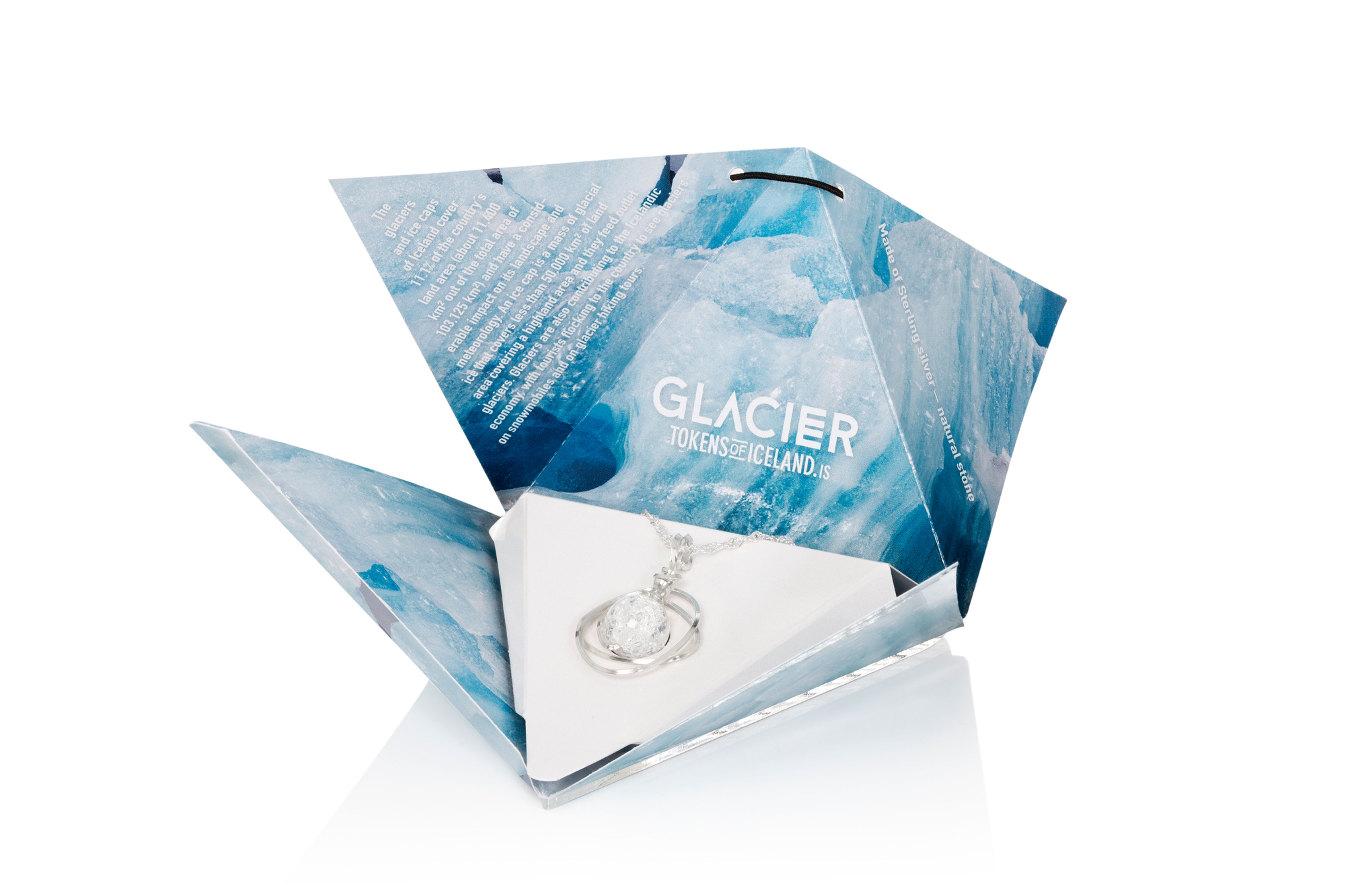 GLACIER Silver Pendant