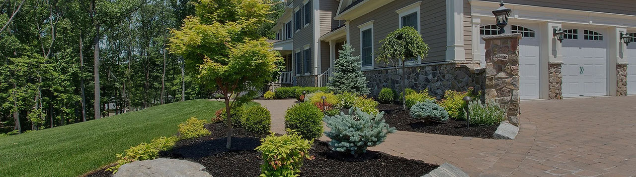 new home with well maintaind yard