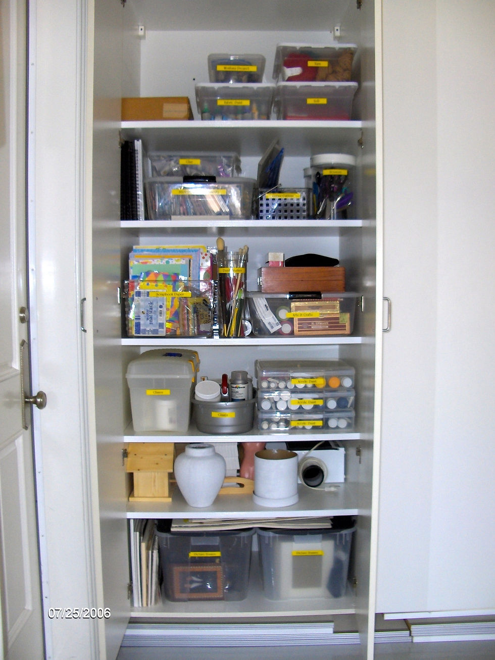 Craft Closet After