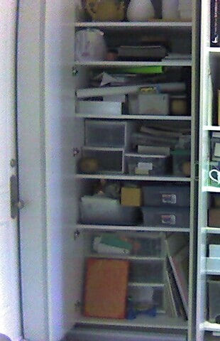 Craft Closet Before