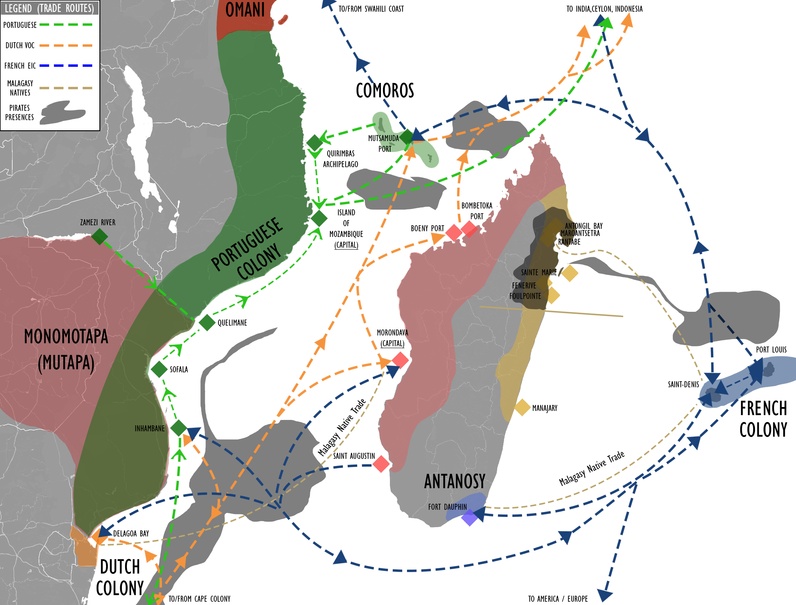 Early paper design planning of the region, ship and faction routes