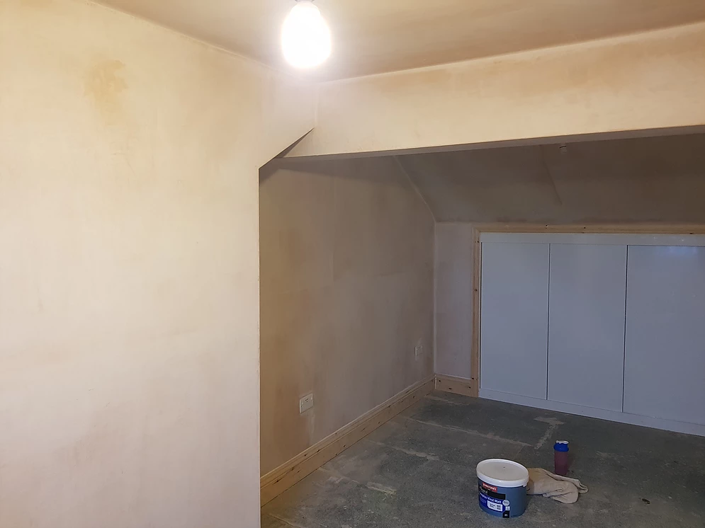 How to Paint Bare Plaster