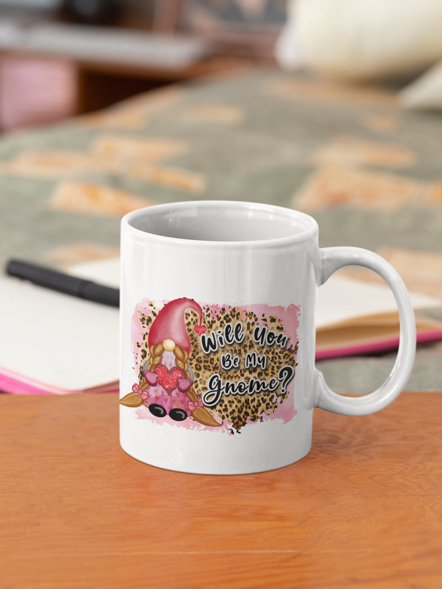 Valentines gnoe mug