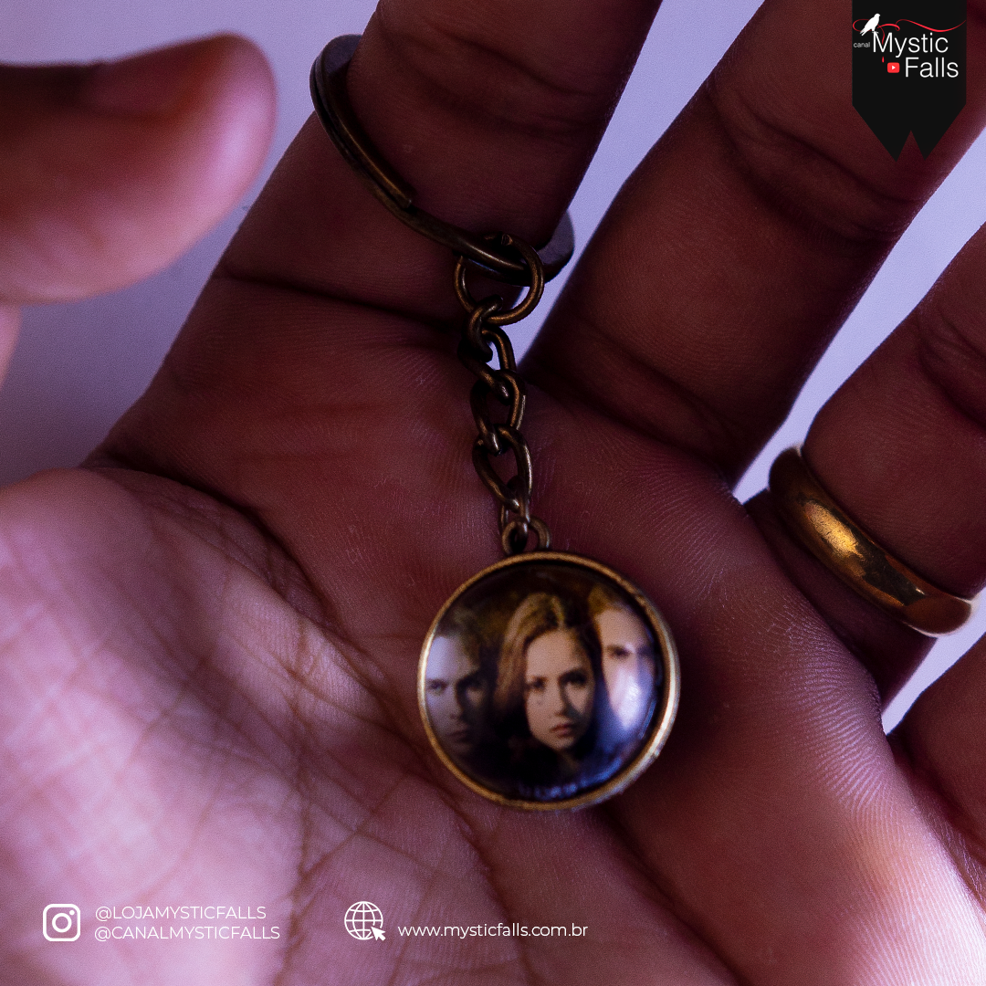 Chaveiro The Vampire Diaries Esfera com foto