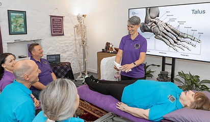 Eileen giving KCR training