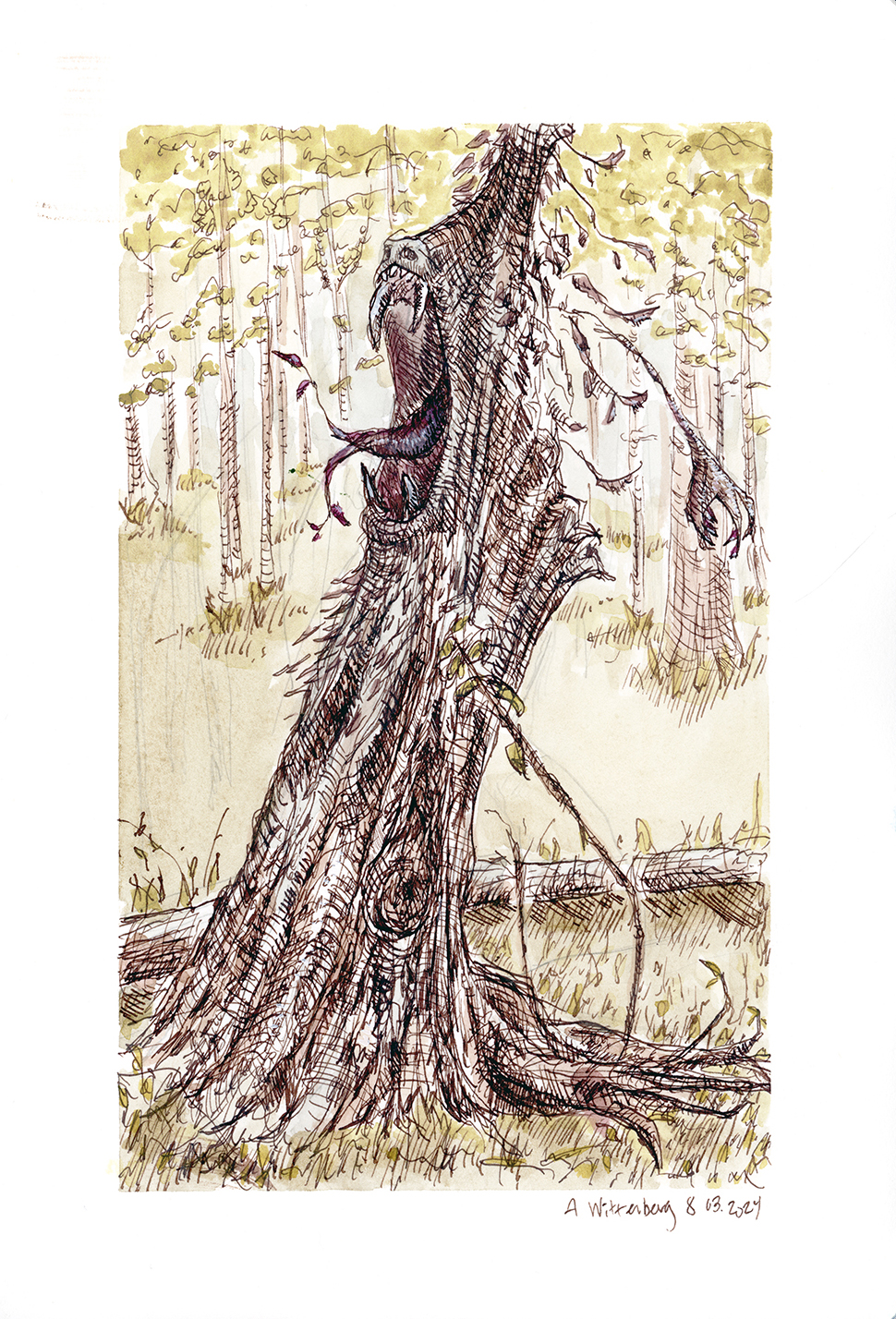 Tree with Tongue