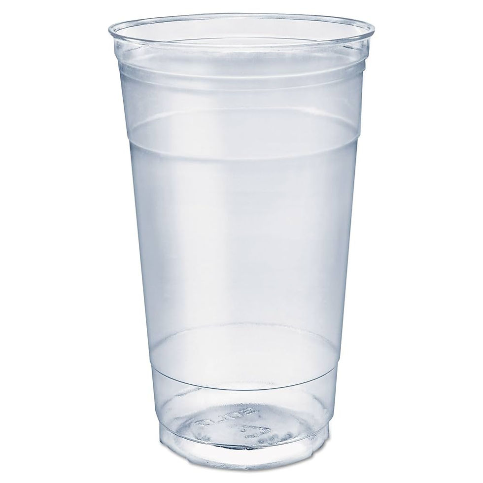 32oz Clear PET Cold Cups, 300/Cs