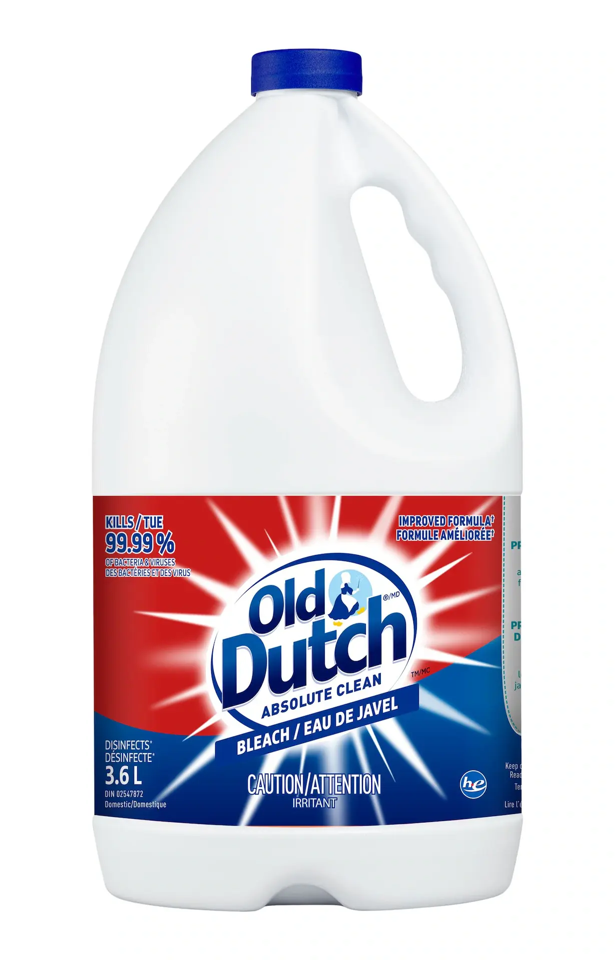 OLD DUTCH - LIQUID BLEACH 6x3.6 LT