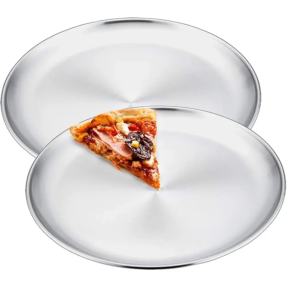 10 inch Round Uncoated Pizza Plates, 1200/Cs