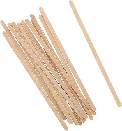 7" PURE Wooden Coffee Stirrer, 1000/Cs