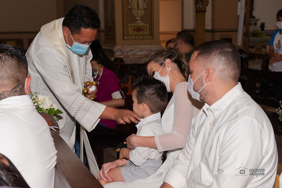 Batizado na Paróquia Nossa Senhora da Boa viagem - Basílica Menor - Matriz de São Bernardo do Campo