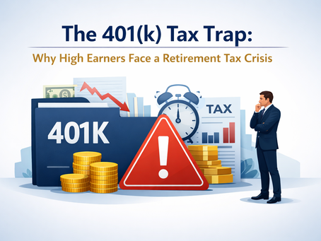 The Hidden Retirement Crisis for High Earners: Why Too Much in a 401(k) Can Cost You Hundreds of Thousands