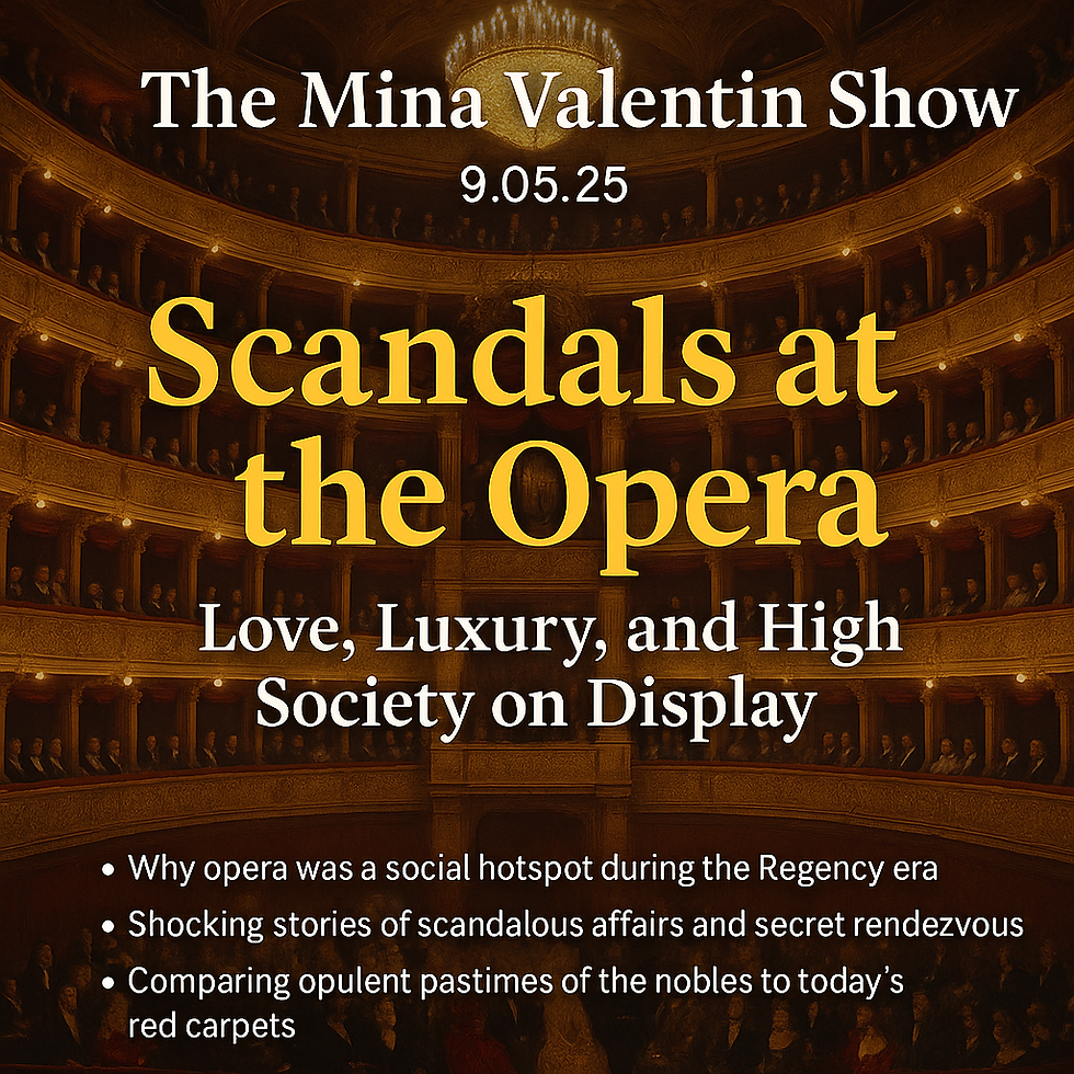 📝 Blog Post: Scandals at the Opera—Love, Luxury, and High Society on Display