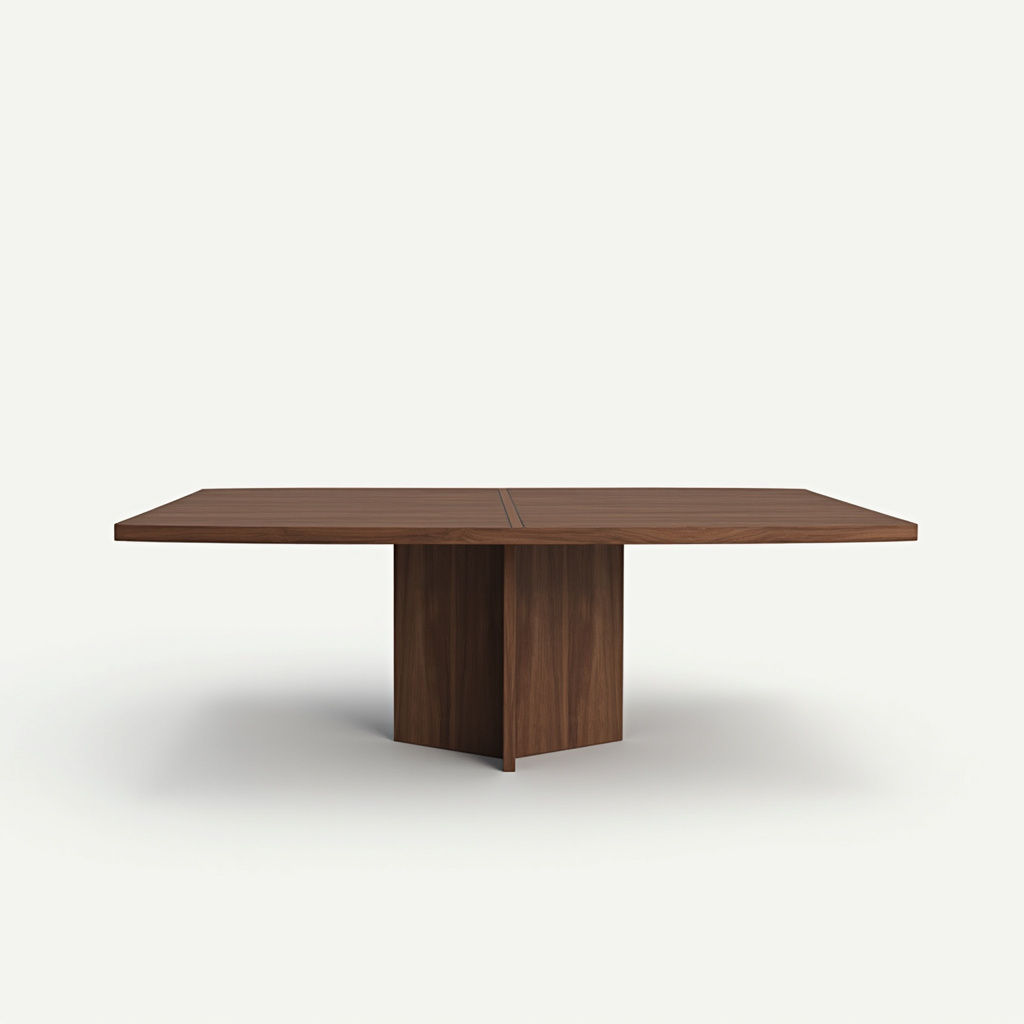 Modern Walnut Dining Table