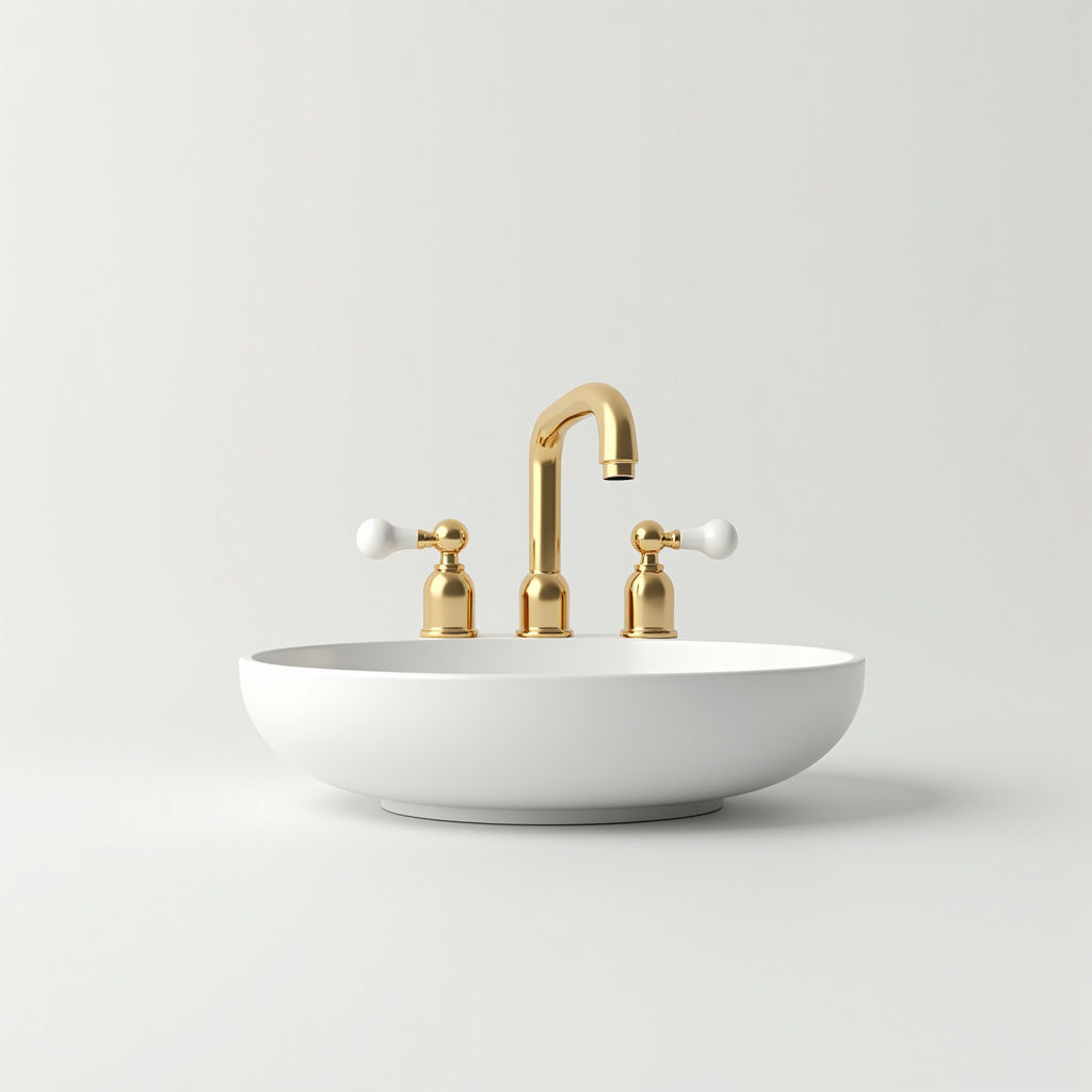 Gilded Vanity Faucet