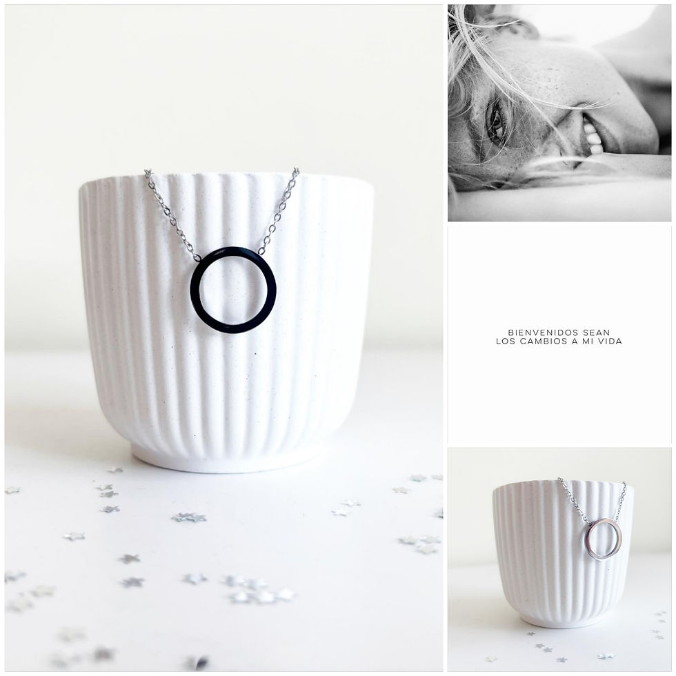 Miniatura: Collar Infinity de acero