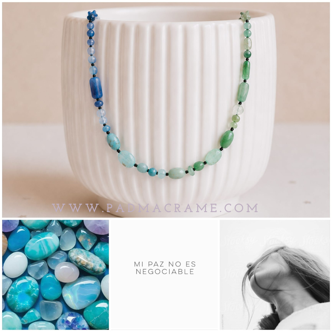 Collar de minerales