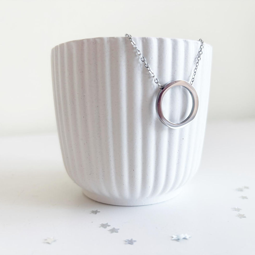 Miniatura: Collar Infinity de acero