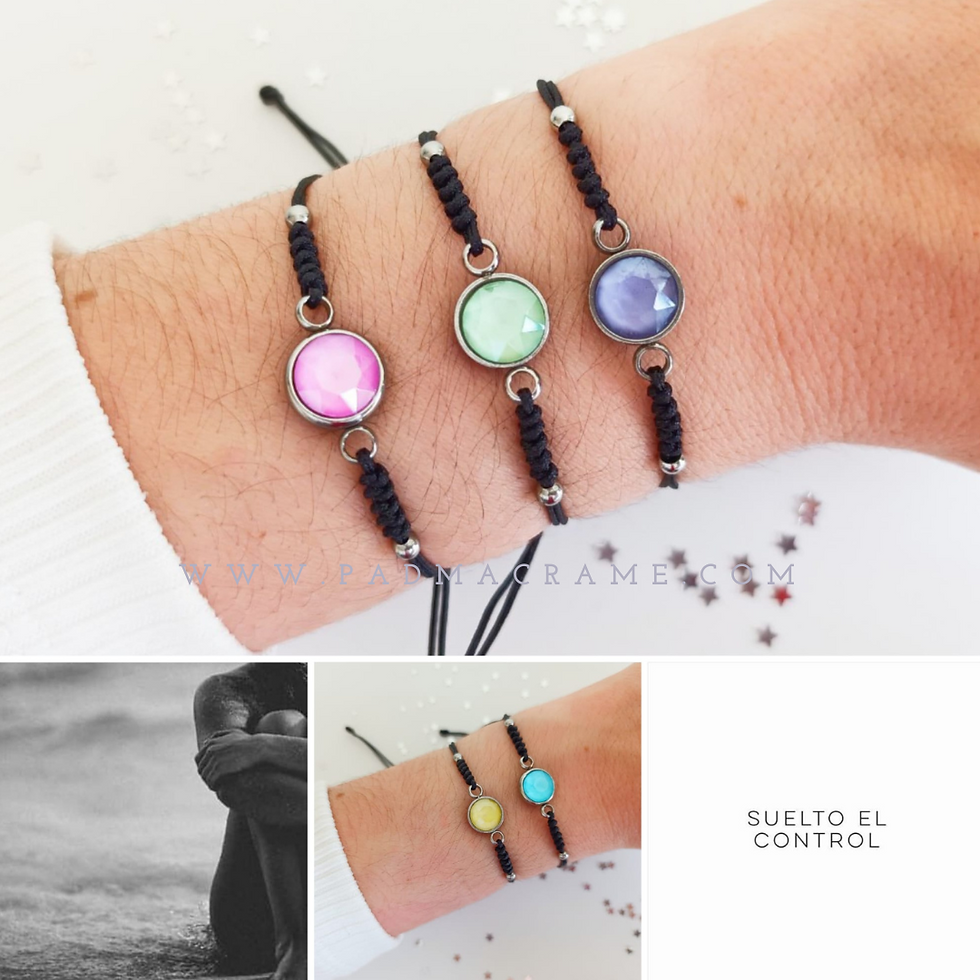 Pulsera happy de acero