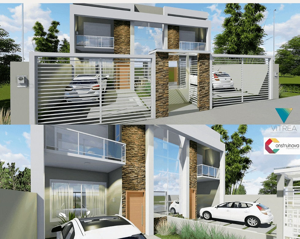 Projeto Casa Geminadas - Reserva São Cristóvão