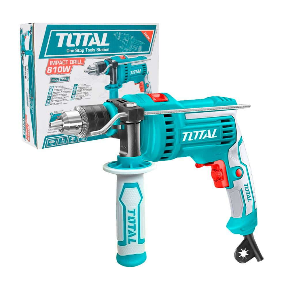 Taladro percutor 810 W - TOTAL
