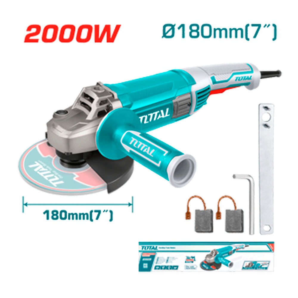 Amoladora 2000 W 7" - TOTAL