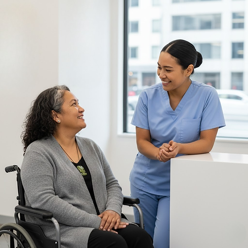 receptionist with patient.png