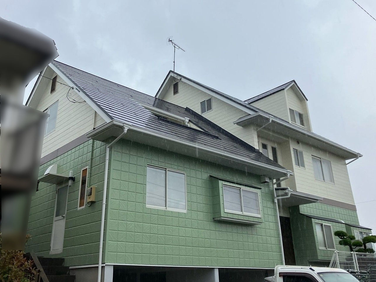 熊本市北区外壁塗装工事　施工後