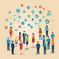 graphic image where there is people (men and women) and feedback and networks in it.jpg
