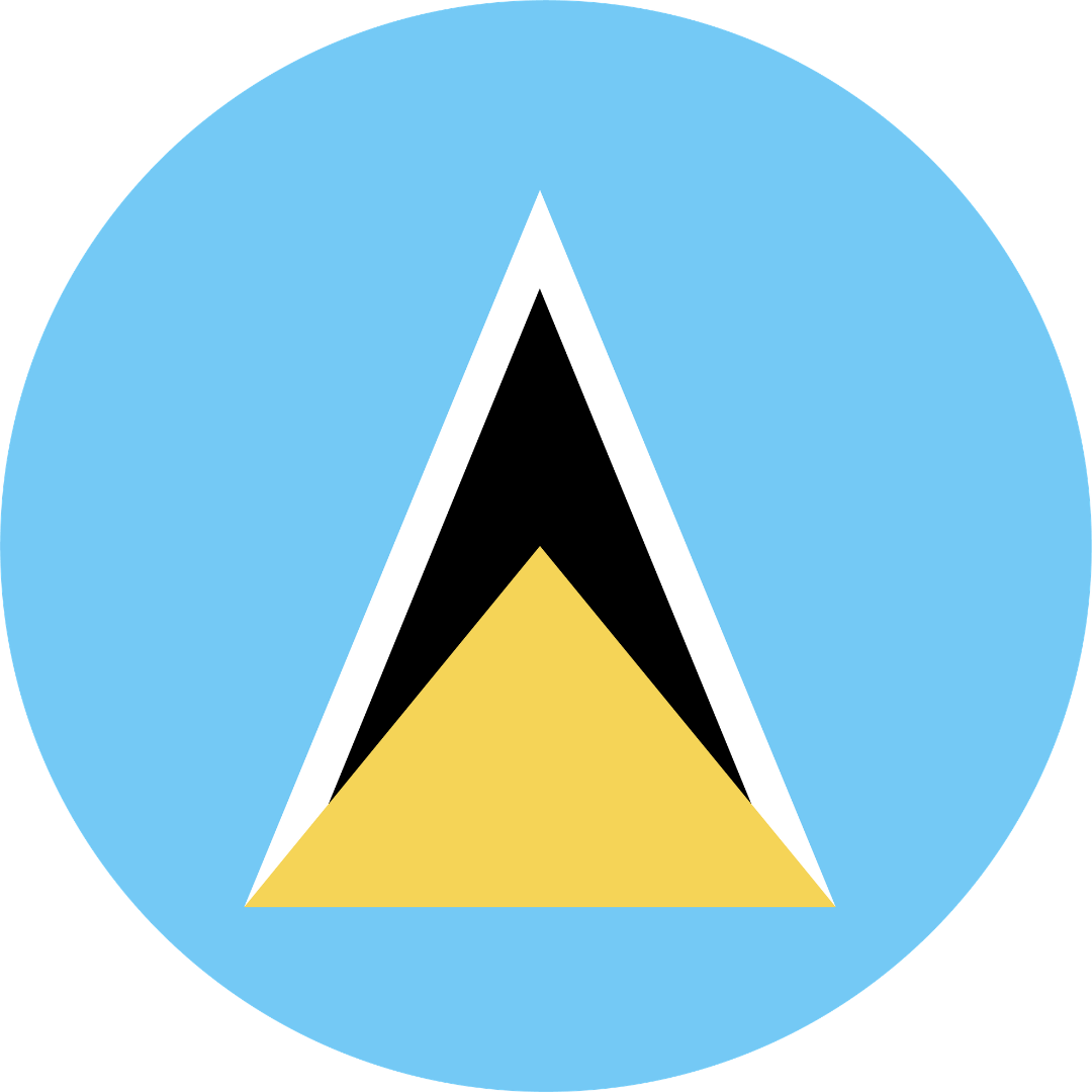 St. Lucia Flag Circle.png