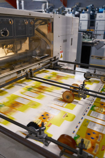 Commercial print food packaging by COT Holdings in Barbados and the Caribbean
