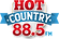 Hot Country 88.5 logo
