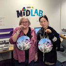 Sublimating signs in the MidLab