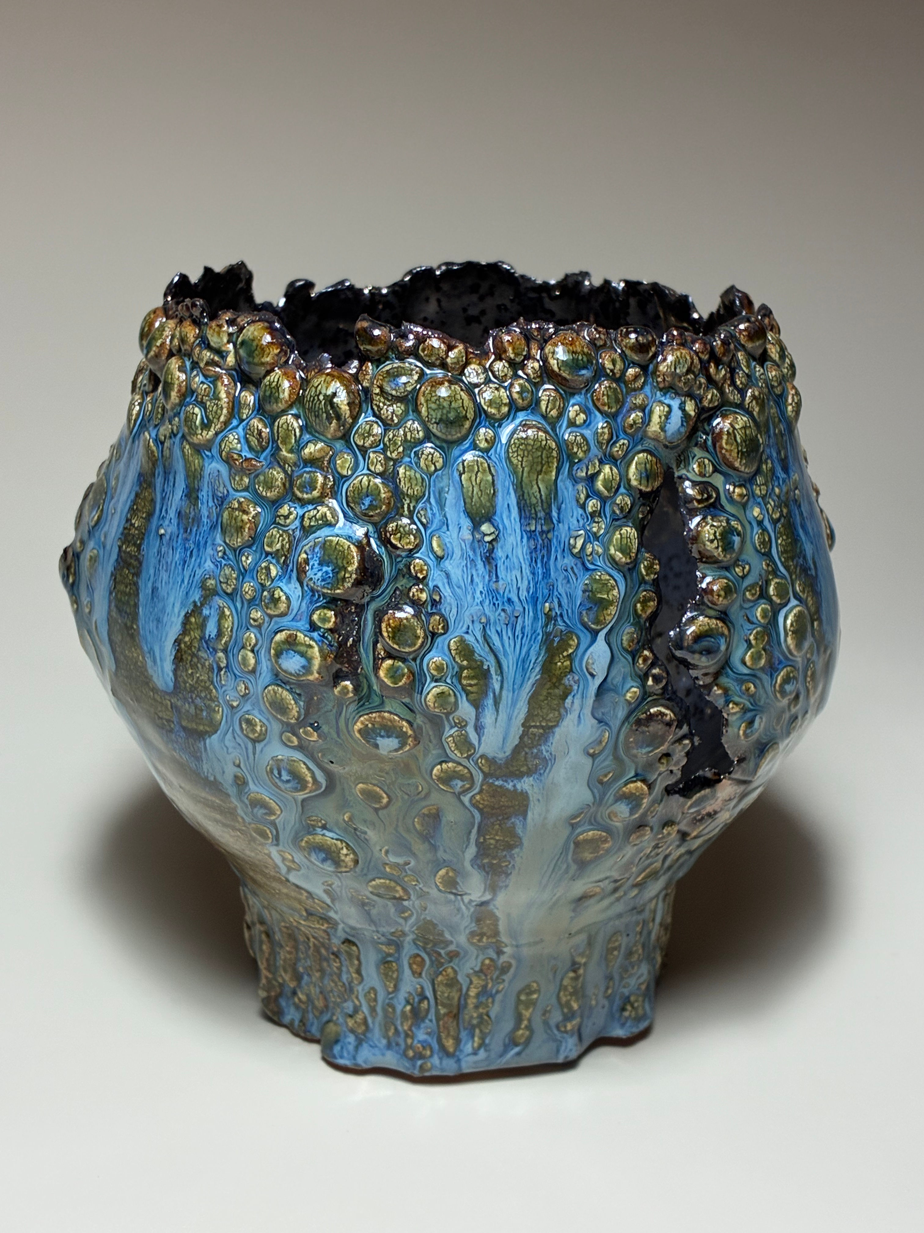 Medium Shipwreck lantern - Floating Blue 