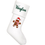 Miniatura: Personalized Christmas Stocking Santa Bow Gingerbread